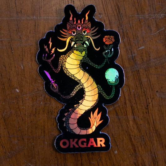 OKGAR "Dragon" Sticker