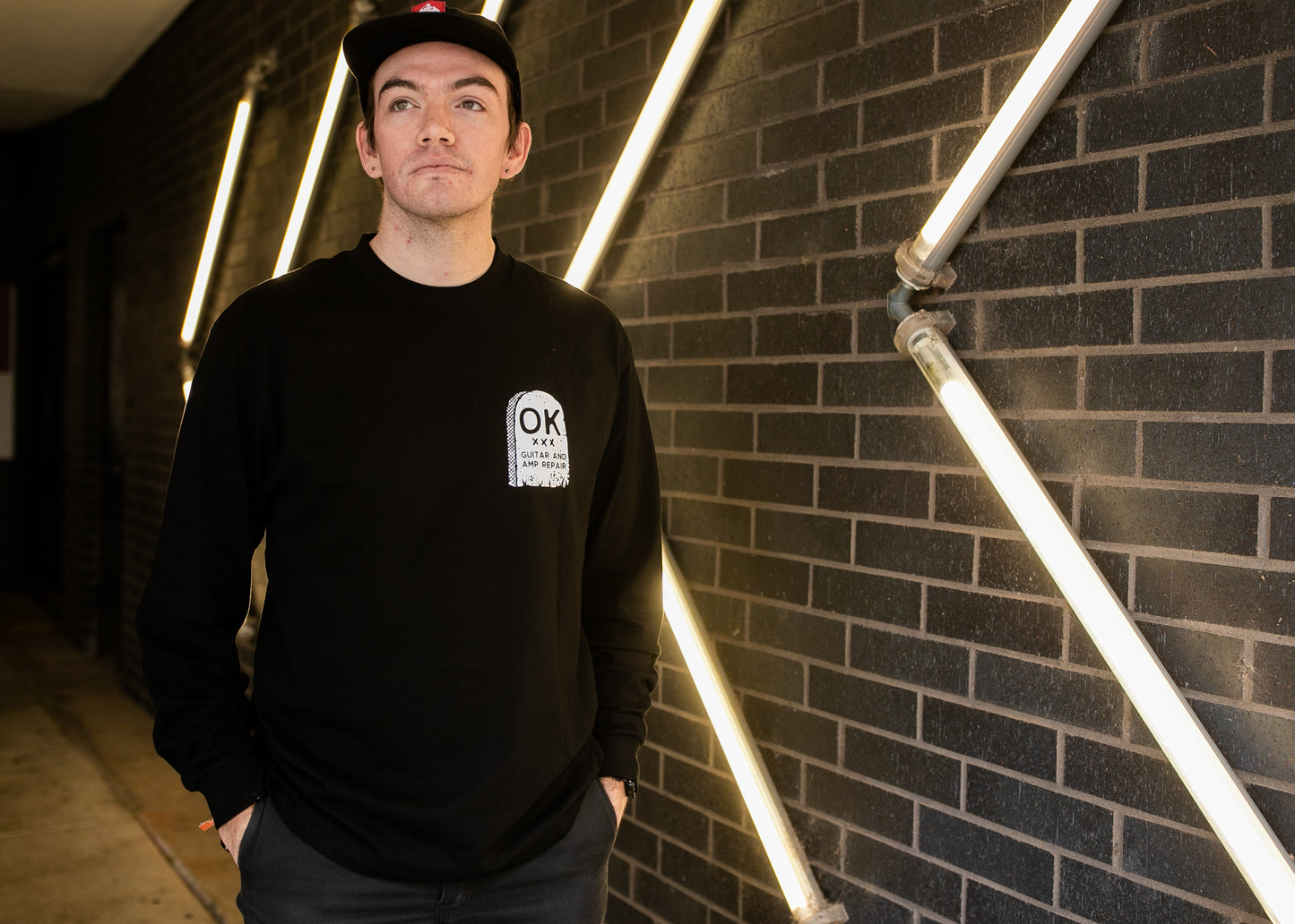 OKGAR Kill Your Buzz Long Sleeve Tee - Black