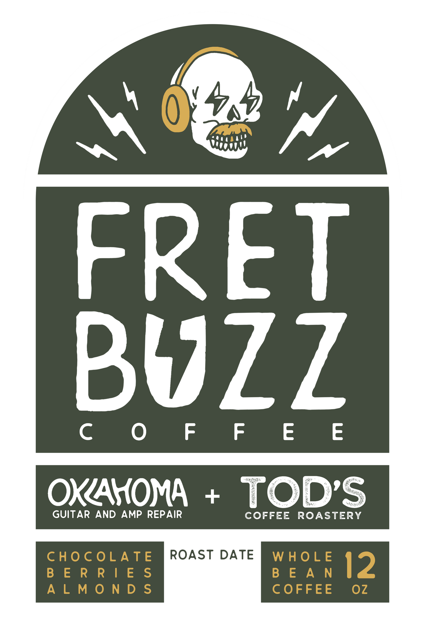 OKGAR X Tod's Coffee Roastery - Fret Buzz Coffee Blend (COMING SOON)